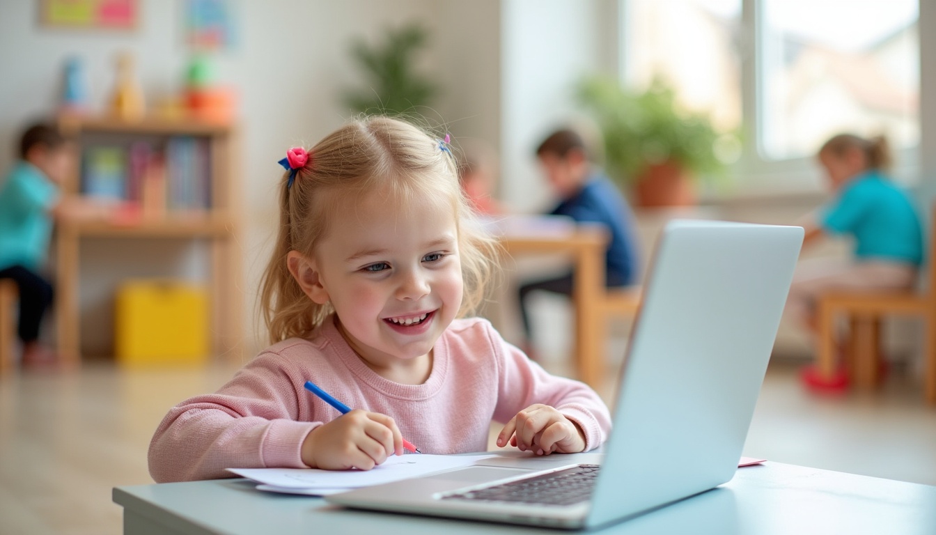 Părinți fericiți alături de copii la o creșă privată din Ploiești în 2026, într-un mediu modern și sigur.