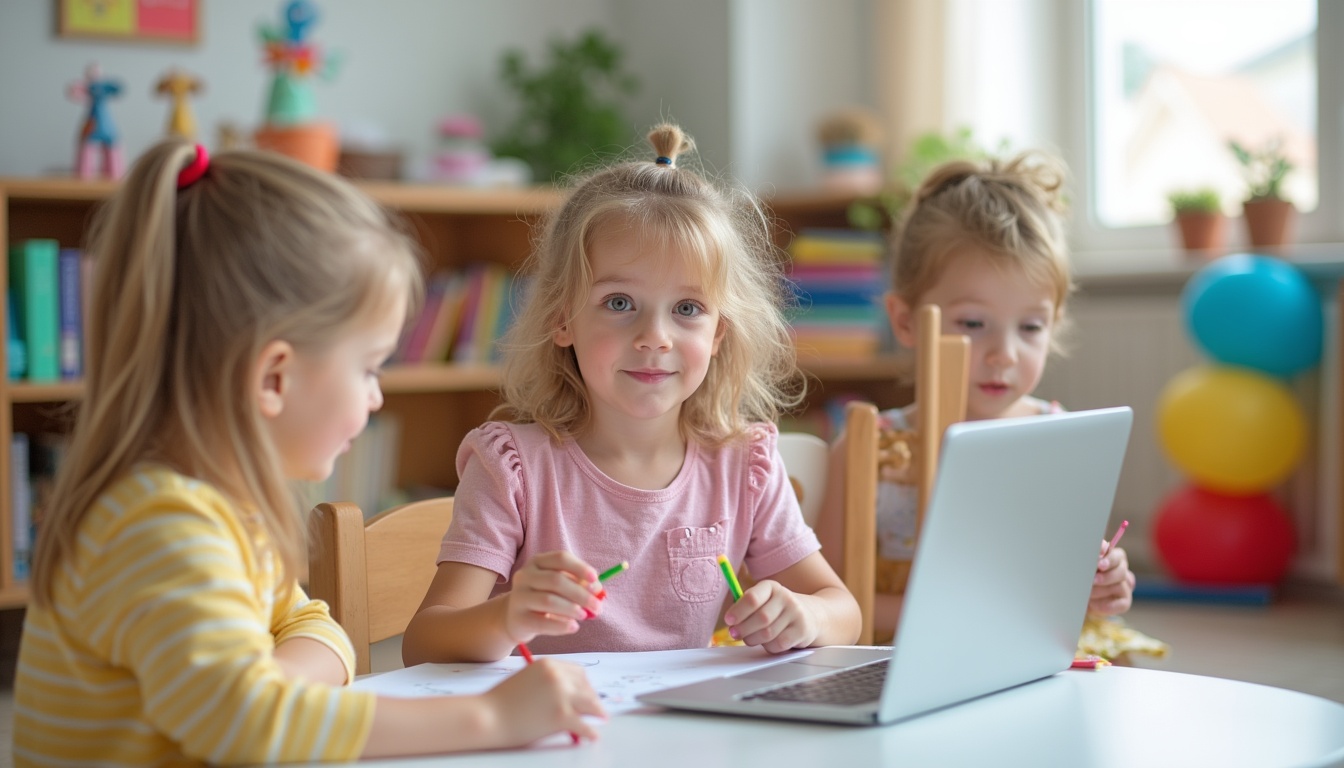 Ghid complet pentru alegerea gradinițelor private Ploiești cu copii fericiți jucându-se